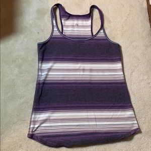 LuluLemon Racerback Purple Heather Grey Tank